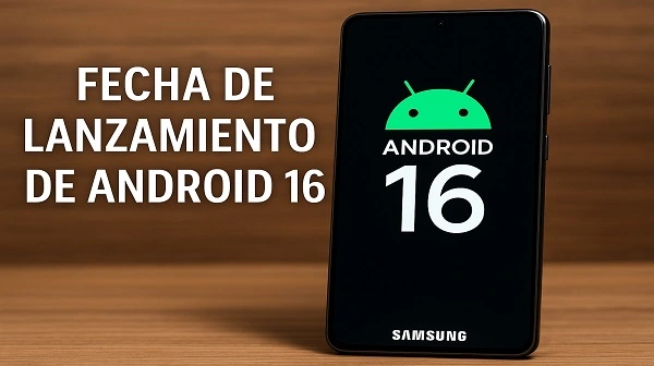 cuando sale android 16 samsung